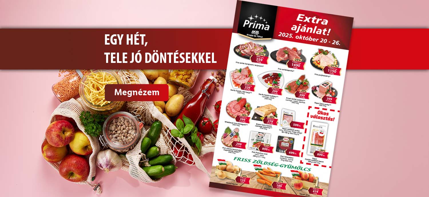 Októberi Extra ajánlataink 2025.10.20-10.26