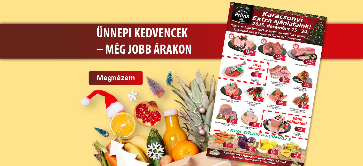 Decemberi Extra aj&aacute;nlatok - 2025.12.15-24.
