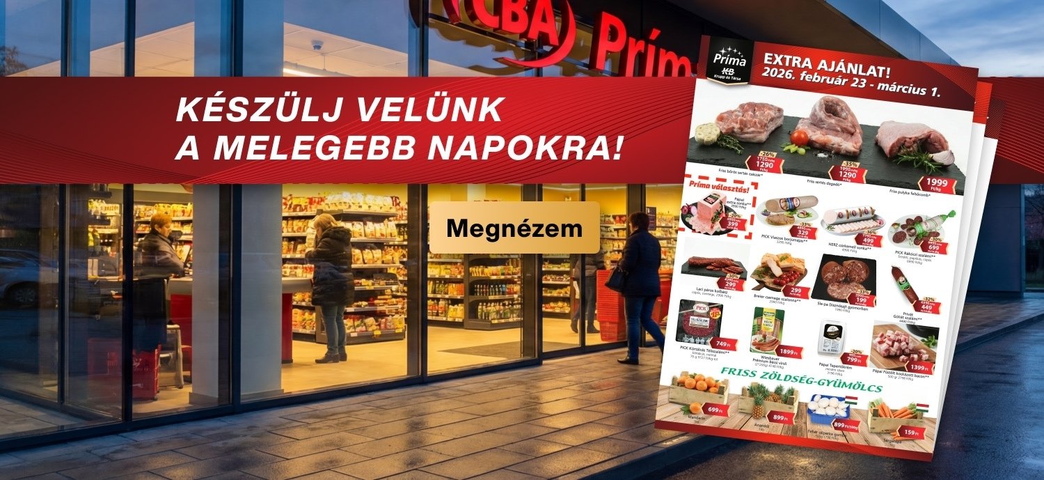 Febru&aacute;r Extra kedvezm&eacute;ny 2026.02.23-03.01