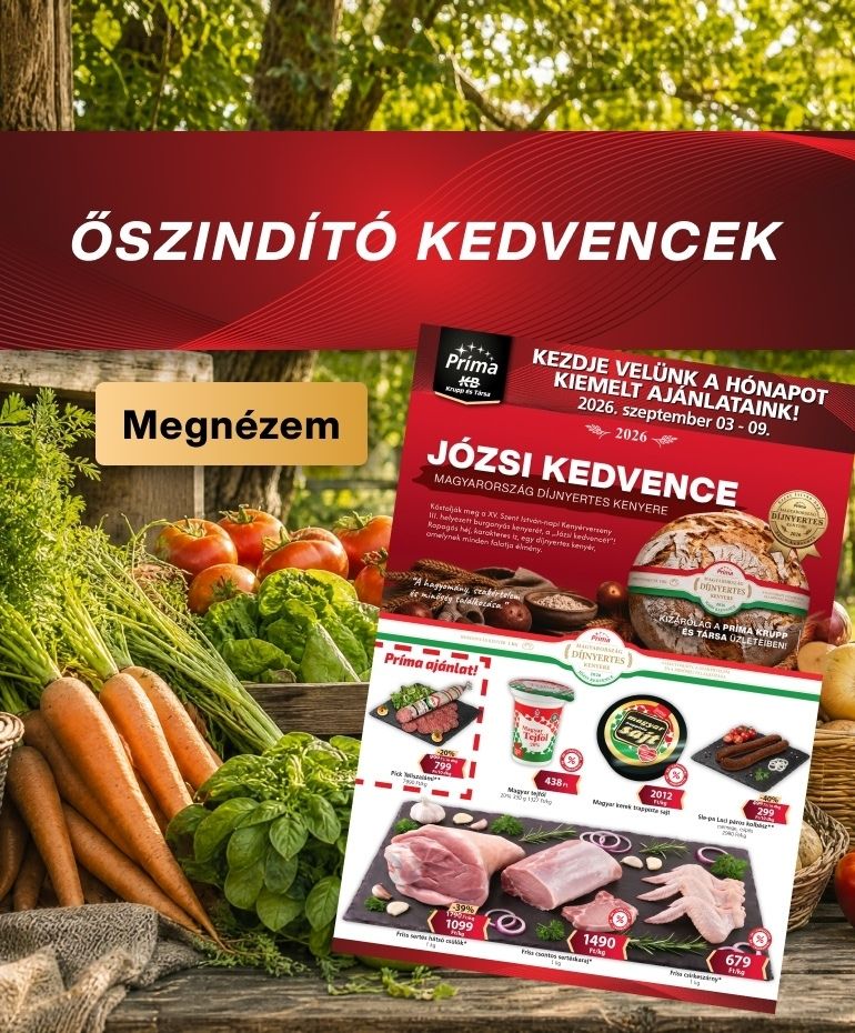 Szeptemberi KVH aj&aacute;nlataink 2026.09.03-09.